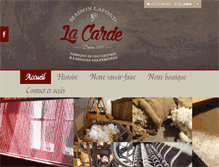 Tablet Screenshot of lacarde-pyrenees.com